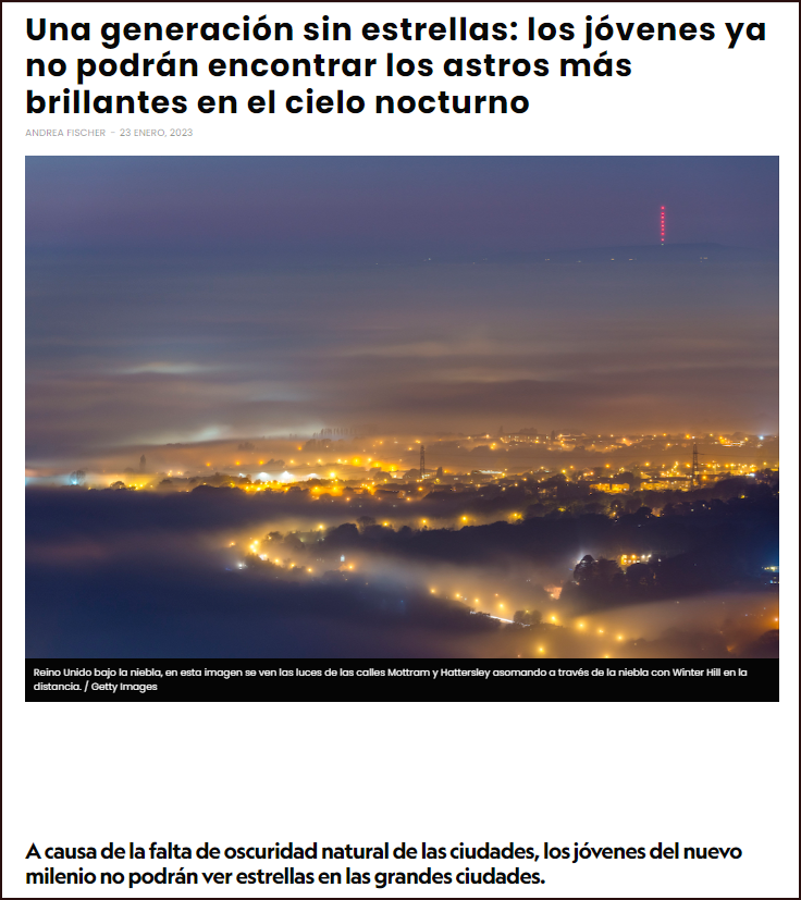  Un mundo sin estrellas, la Osa Mayor, Teguise, Altagracia y hagamos un trato  