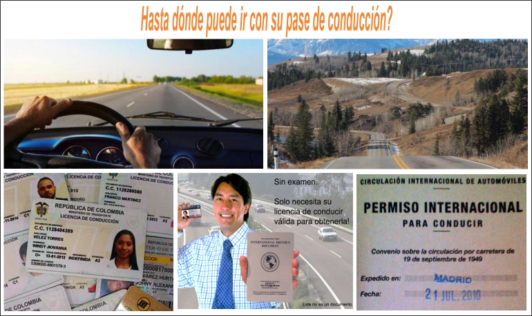  &iquest;Hasta d&oacute;nde puede ir con su pase de conducci&oacute;n? 