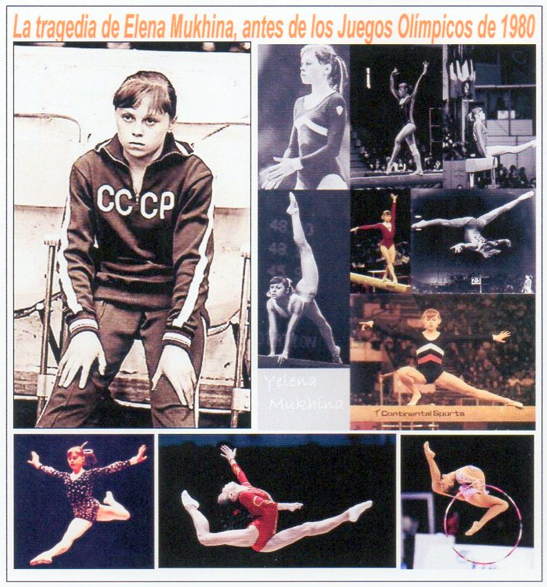 La tr&aacute;gica historia de Elena Mukhina antes de los Juegos Ol&iacute;mpicos 1980