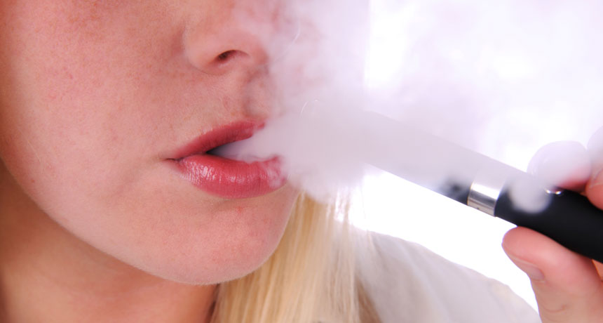 When one teen vapes, others often follow