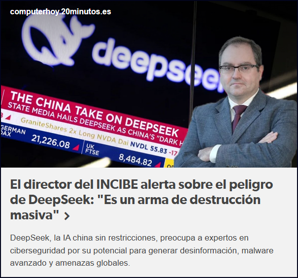  DeepSeek: &iquest;Puede ser un arma de destrucci&oacute;n masiva?