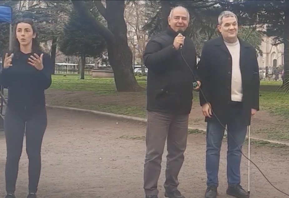 El Frente JS y H Mar del Plata, hizo su acto de cierre de campa&ntilde;a