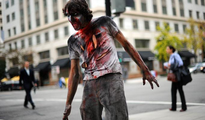 Una ciudad de Estados Unidos hizo un simulacro de ataque zombie