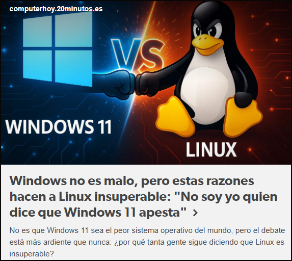  Windows no es malo, pero estas razones hacen a Linux insuperable