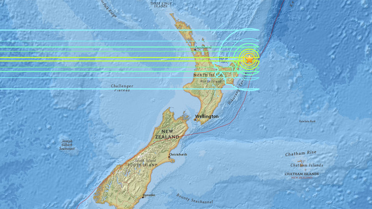 Un fuerte sismo de 7,1 sacude Nueva Zelanda: