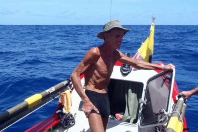  John Beeden, el primer hombre en cruzar a remo el Pac&iacute;fico en un viaje sin escalas