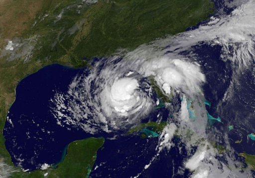 La tormenta Isaac avanza por el Golfo de M&eacute;xico, &iquest;Hurac&aacute;n?