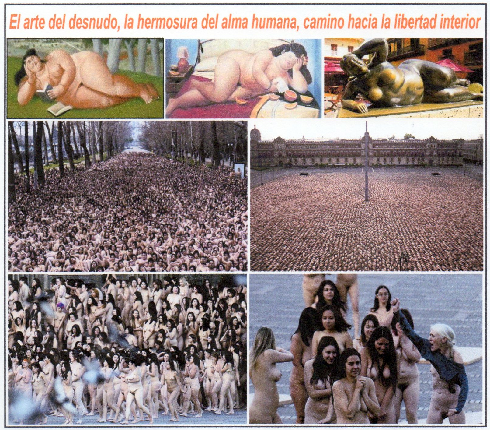 El arte del desnudo, la hermosura del alma humana, camino a la libertad interior