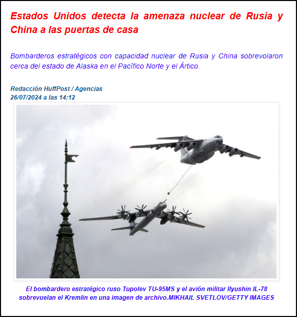  La preocupaci&oacute;n de la amenaza nuclear crece en EEUU