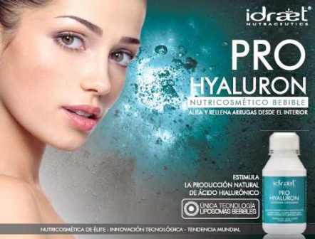 Idraet presenta  Pro Hyaluron, un Nutricosm&eacute;tico Bebible Liposomado que rellena y reduce las arrugas