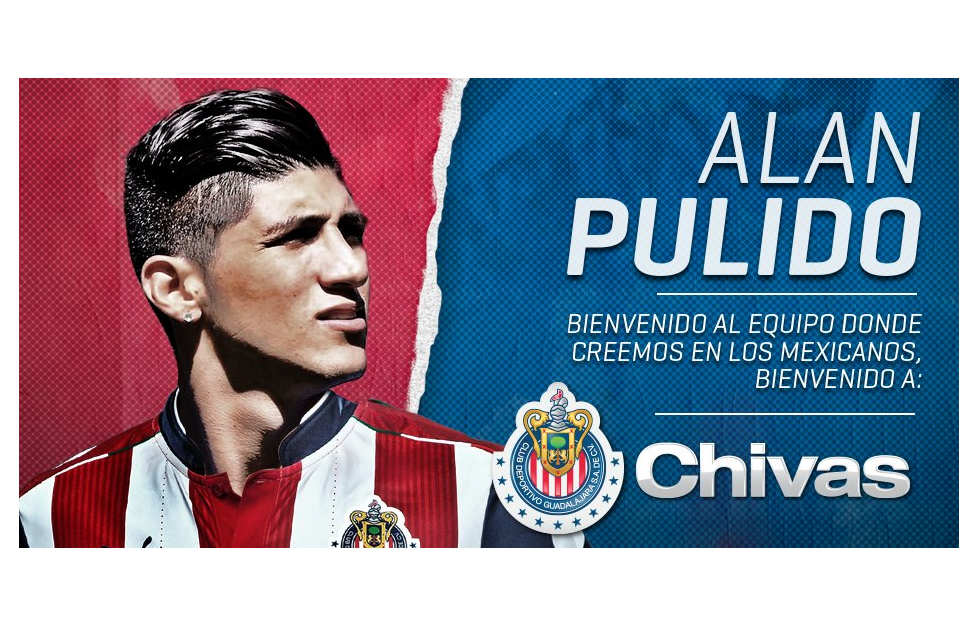 Chivas oficializ&oacute; el fichaje de Alan Pulido