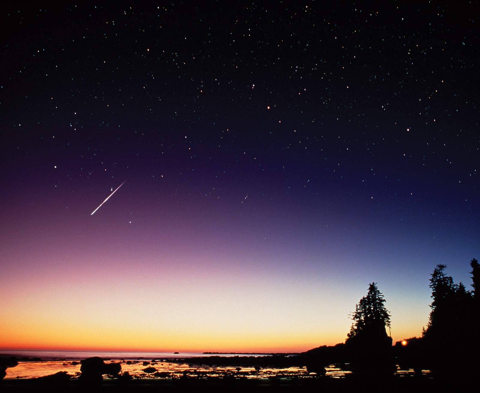 Algunas estrellas fugaces son realmente heces de astronauta