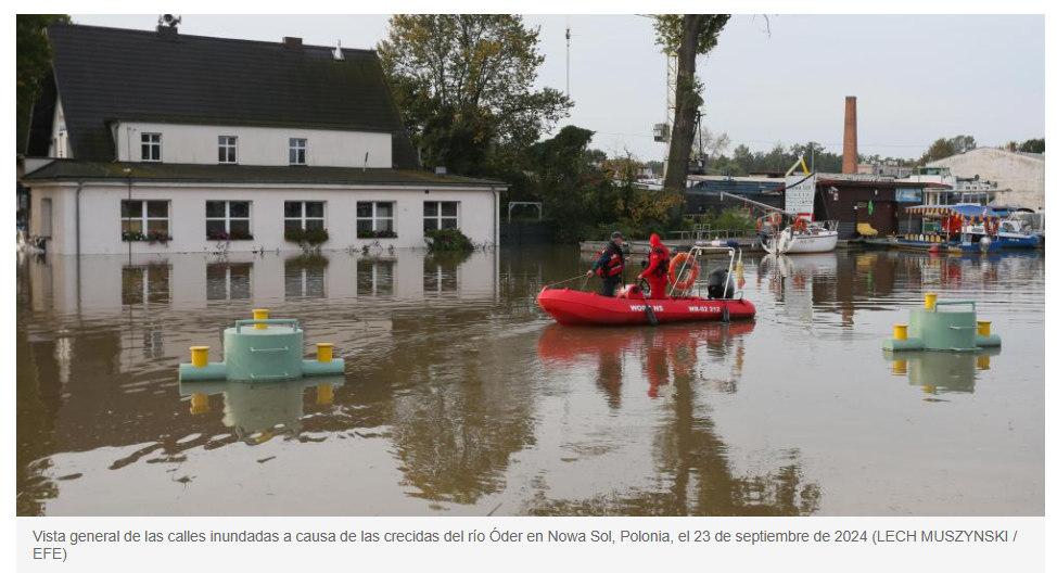  El cambio clim&aacute;tico agrav&oacute; las recientes inundaciones mortales en Europa central