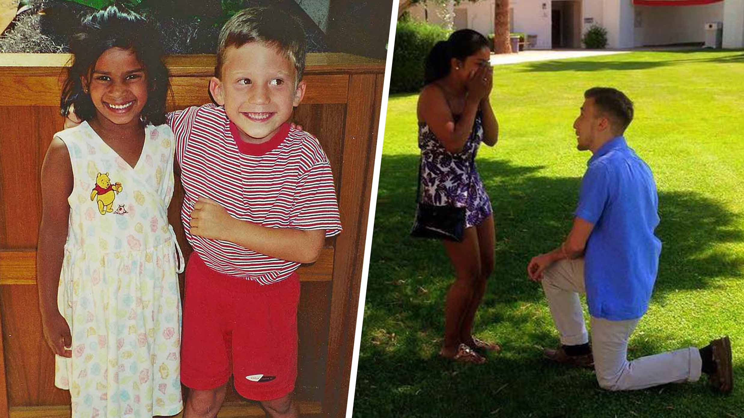 En kinder le prometi&oacute; que se casar&iacute;a con ella y 20 a&ntilde;os despu&eacute;s...