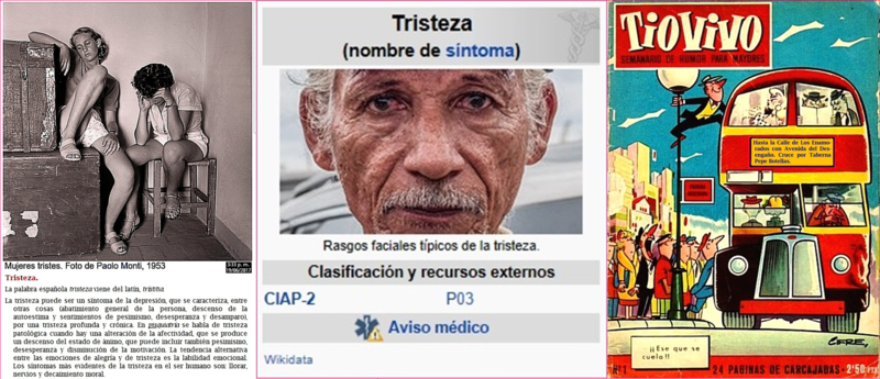 Sobre la tristeza Lo que conocen