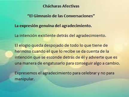 Ch&aacute;charas Afectivas