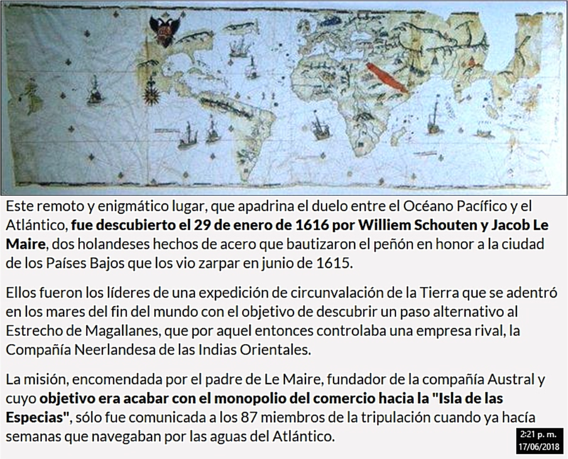 El descubrimiento de Cabo de Hornos, la haza&ntilde;a que cambi&oacute; la visi&oacute;n del mundo