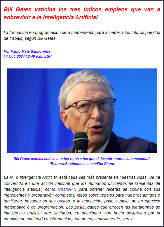 No podemos perder el tren de la IA, perderlo es quedarse sin futuro