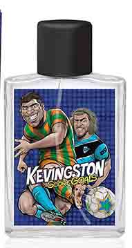 Kevingston presenta Score Goals de la l&iacute;nea de personajes una fragancia fresca y divertida para los 