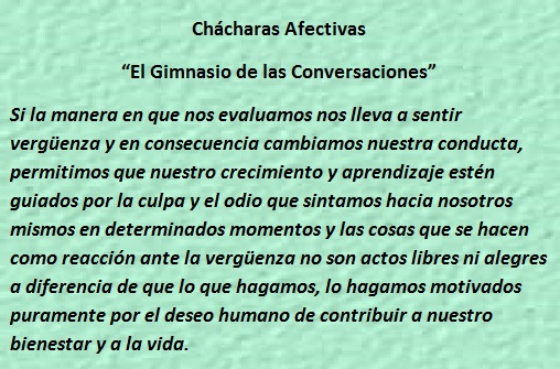 Ch&aacute;charas Afectivas "El Gimnasio de las conversaciones"