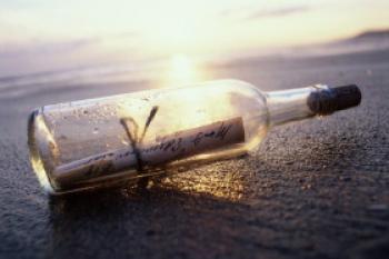 Encuentra mensaje en una botella luego de 97 a&ntilde;os