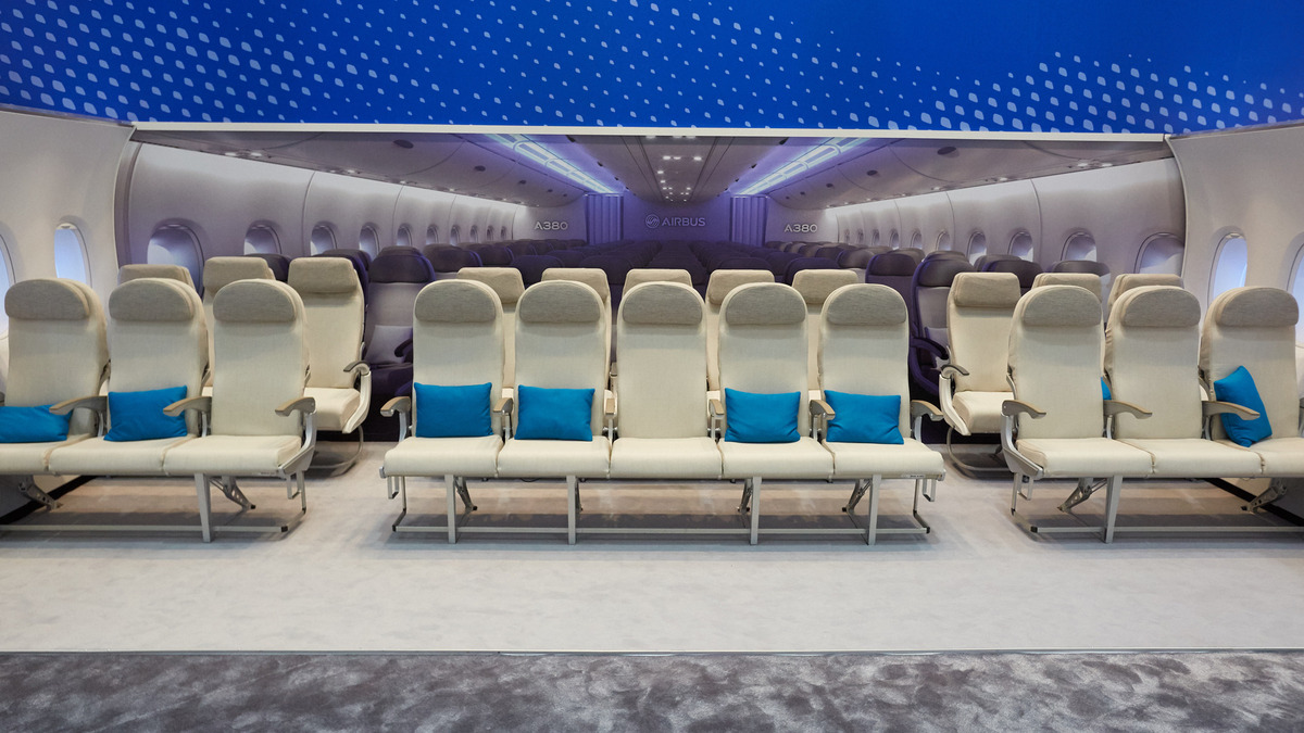 Even the air is better in first class on this airline