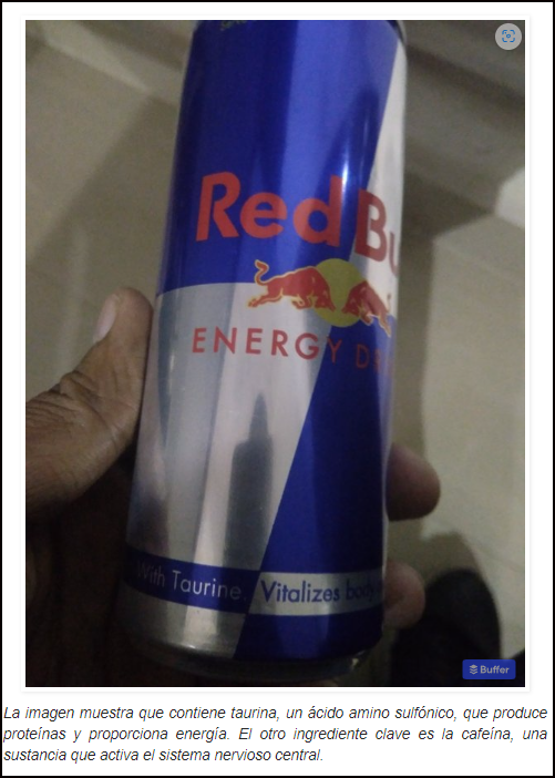  Red Bull, &iquest;energ&iacute;a cara? &iquest;peligrosa?