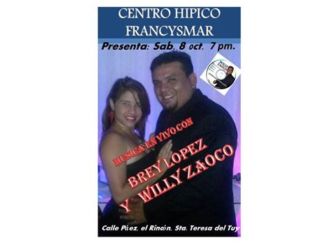 ASISTE ESTE S&Aacute;BADO 8 DE OCTUBRE CENTRO H&Iacute;PICO FRANCYSMAR