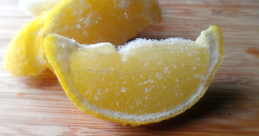 Ella congel&oacute; los limones    &iexcl;El resultado fue asombroso!