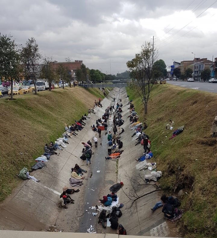 Emergencia humanitaria en Bogot&aacute;