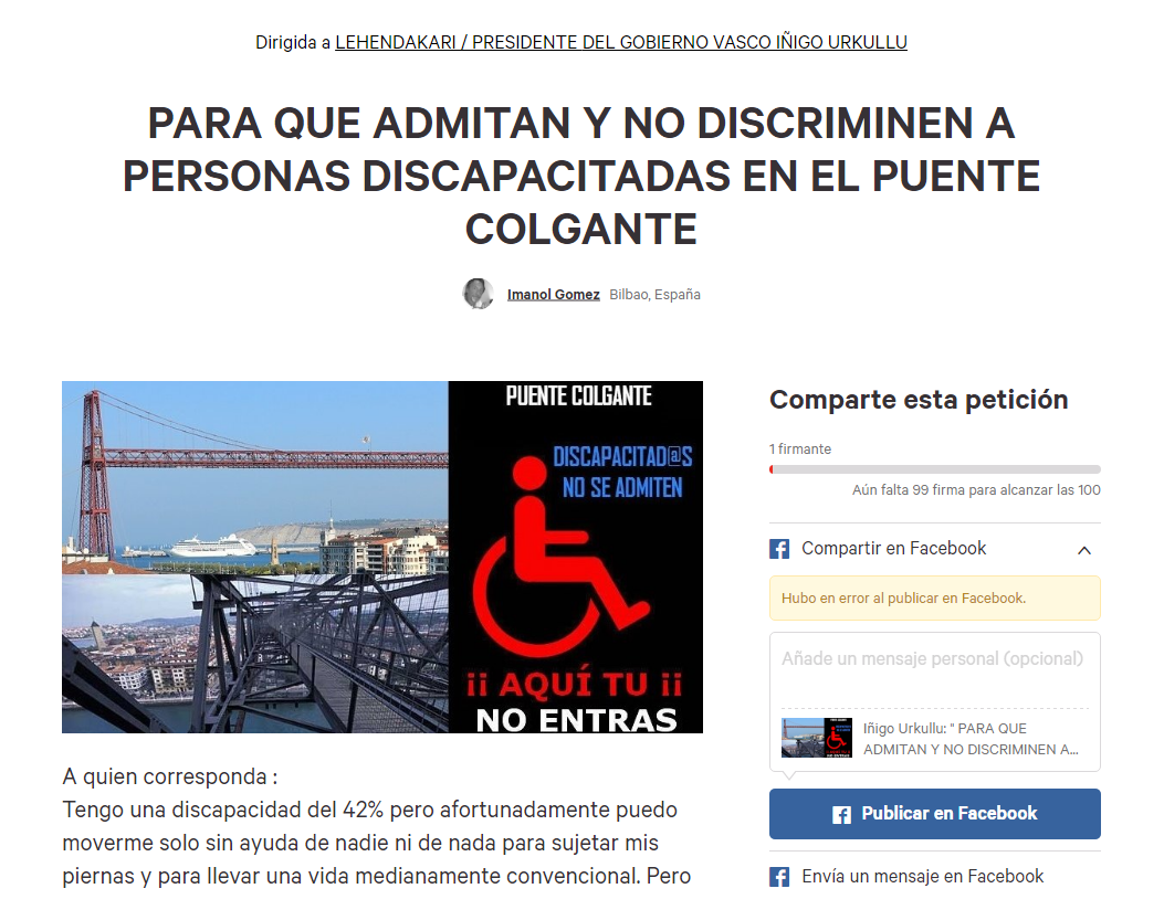 " TENER QUE PEDIR FIRMAS PARA ESTA ANOMAL&Iacute;A ES UNA VERG&Uuml;ENZA DE LA OSTIA"