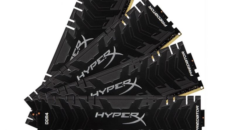 Kingston agrega nuevas velocidades a la memoria Predator DDR4 