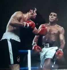 Tal dia como hoy de hace 38 a&ntilde;os me puse cara a cara con el mas grande del boxeo.. (ALI )