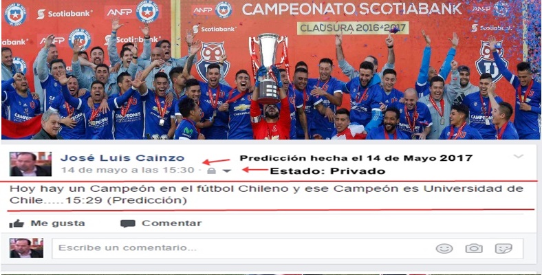 Vidente da otro golpe al F&uacute;tbol Chileno con incre&iacute;ble acierto