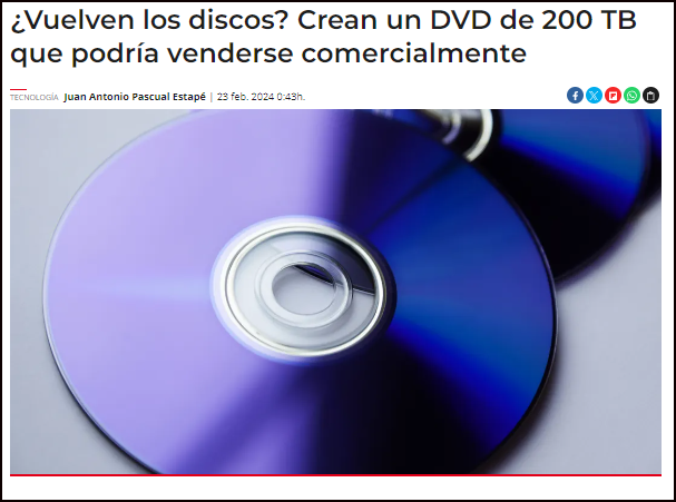  Quiz&aacute;s ir para atr&aacute;s no sea tan desastroso: &iquest;Vuelven los DVDs? 