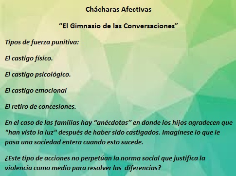 Ch&aacute;charas Afectivas