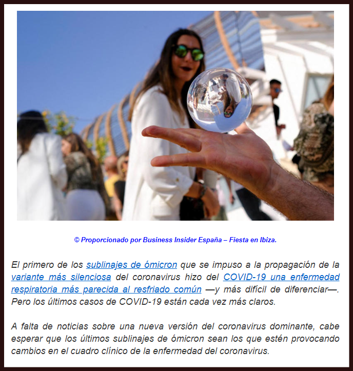  El COVID-19 deja de parecerse al resfriado: s&iacute;ntomas peores con los &uacute;ltimos sublinajes de &oacute;micron