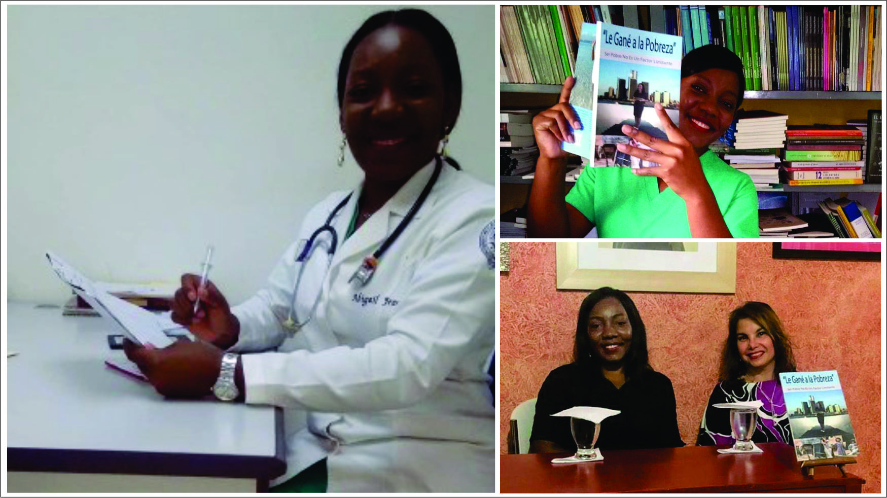 De empleada dom&eacute;stica a doctora en Medicina y lanza libro Le gan&eacute; a la pobreza