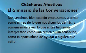 Ch&aacute;charas Afectivas "El Gimnasio de las conversaciones"