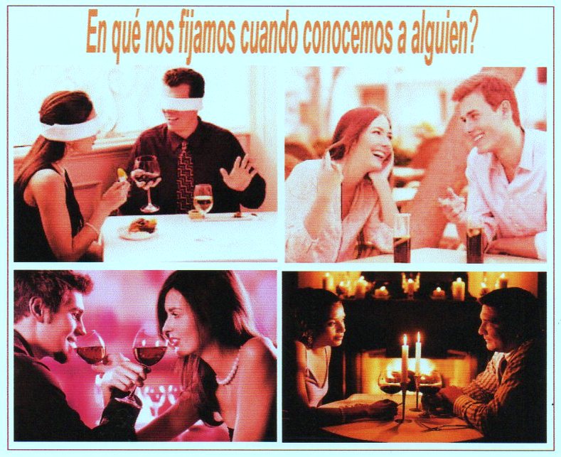  &iquest;En qu&eacute; nos fijamos cuando conocemos a alguien?