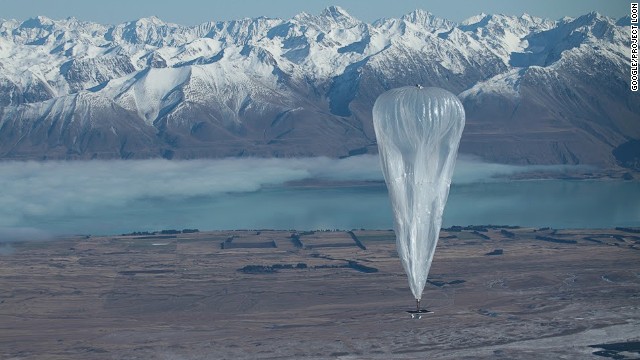 Globos con Wifi - Otra idea de Google