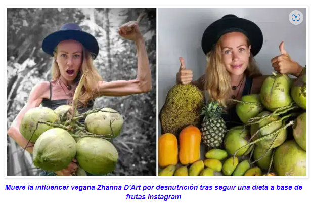  Muere otra Influencer por sus excentricidades (Zhanna D'Art)