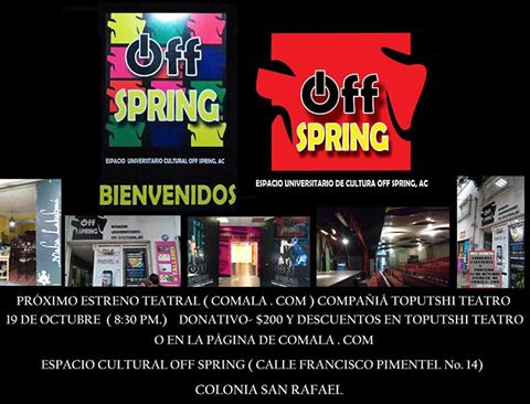 Estreno mundial: Comala.com el 19 octubre 2016