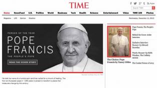 Francisco fue elegido el personaje del a&ntilde;o por la revista Time