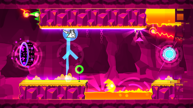 Geometry Dash, que gran juego de plataformas