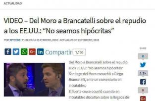 Brancatelli elige vacacionar en EE.UU