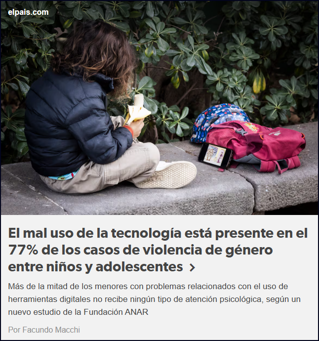  Violencia de g&eacute;nero y las nuevas tecnolog&iacute;as