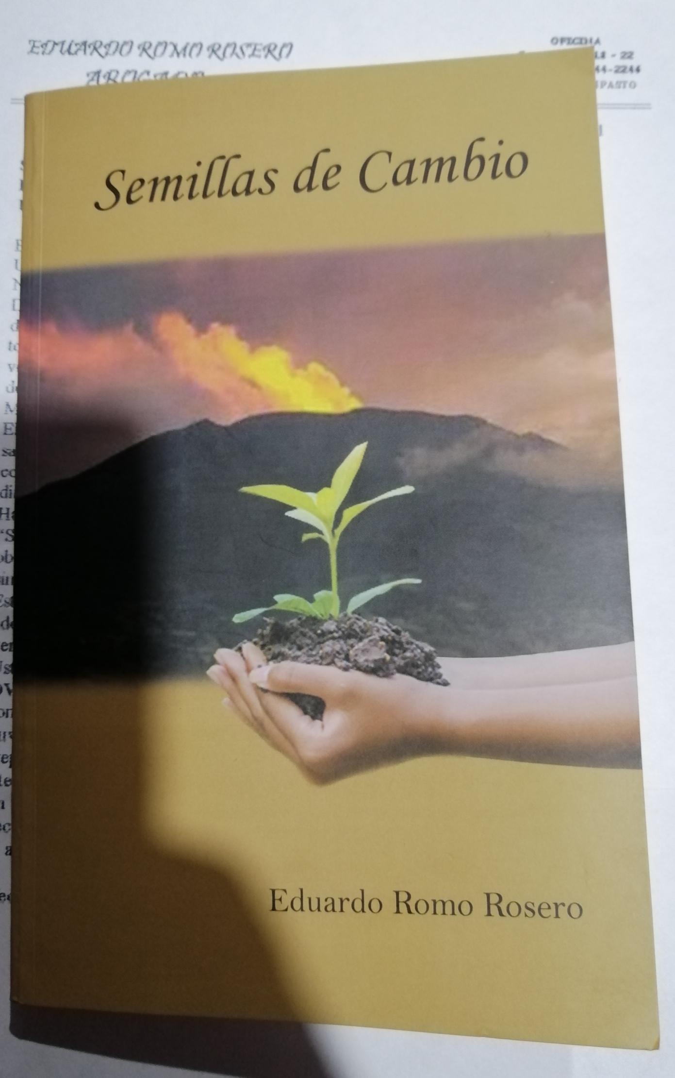Eduardo Romo Rosero y sus Semillas de Cambio social y espiritual. 