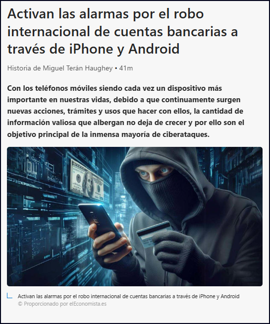  Alarma por robos de cuentas bancarias a trav&eacute;s del tel&eacute;fono