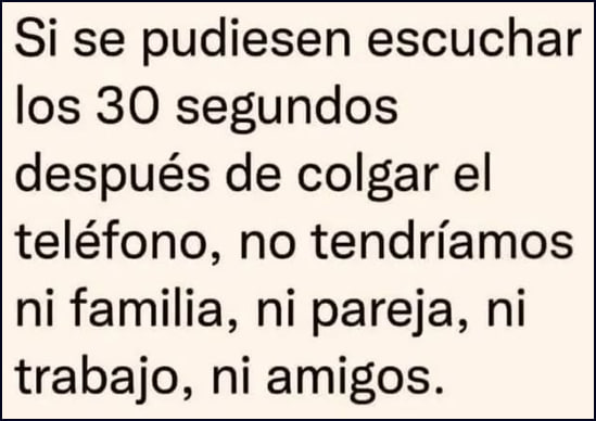  Esos peligrosos 30 segundos